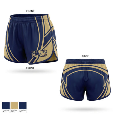 Del Norte Warriors Women's Shorts - 1