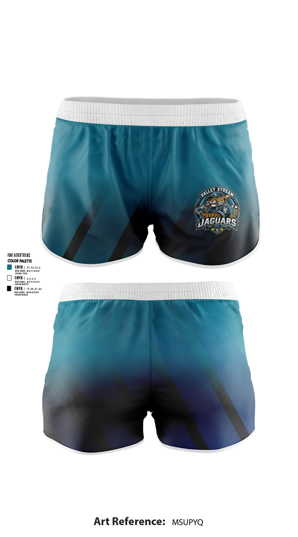 Womens Shorts, JAGUARS, Softball, Teamtime, Team time, sublimation, custom sports apparel, team uniforms, spirit wear, spiritwear, sports uniforms, custom shirts, team store, custom team store, fundraiser sports, apparel fundraiser