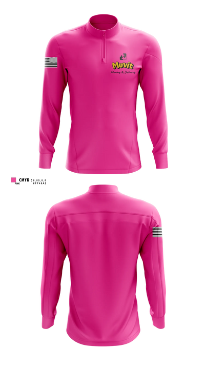 Muvit 8063137 Quarter Zip Jacket - 14