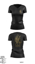 JCSO SWAT1 Women's Short Sleeve V-neck Shirt - 5