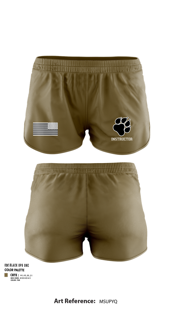 Ranger Panties, DINFOS, Army, Teamtime, Team time, sublimation, custom sports apparel, team uniforms, spirit wear, spiritwear, sports uniforms, custom shirts, team store, custom team store, fundraiser sports, apparel fundraiser