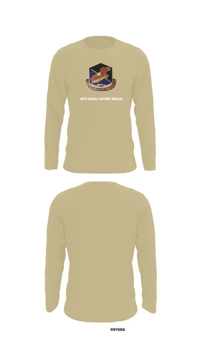 100th Missile Defense Brigade 43971287 Long Sleeve Performance Shirt 92