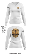LCU-2004 59546896 Women's Long Sleeve V-neck Shirt - 16