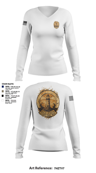 Womens Long Sleeve Vneck Shirt, LCU-2004, Army, Teamtime, Team time, sublimation, custom sports apparel, team uniforms, spirit wear, spiritwear, sports uniforms, custom shirts, team store, custom team store, fundraiser sports, apparel fundraiser