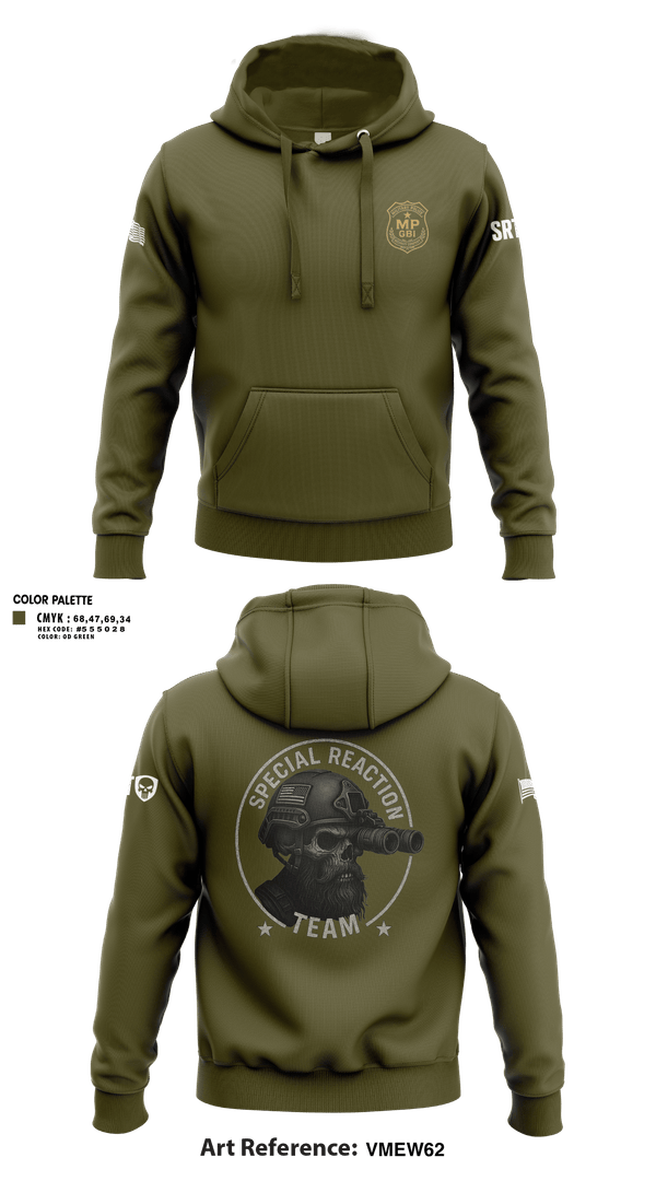 Hoodie, MP GBI 49th 2nd Platoon, Army, Teamtime, Team time, sublimation, custom sports apparel, team uniforms, spirit wear, spiritwear, sports uniforms, custom shirts, team store, custom team store, fundraiser sports, apparel fundraiser