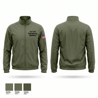 Windbreaker, 1st Civil Engineering Squadron, Air Force, Teamtime, Team time, sublimation, custom sports apparel, team uniforms, spirit wear, spiritwear, sports uniforms, custom shirts, team store, custom team store, fundraiser sports, apparel fundraiser