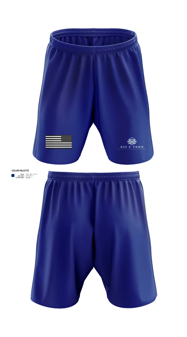 Athletic Shorts With Pockets, RSS E-Town, , Teamtime, Team time, sublimation, custom sports apparel, team uniforms, spirit wear, spiritwear, sports uniforms, custom shirts, team store, custom team store, fundraiser sports, apparel fundraiser