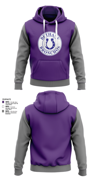 Bethany Bronchos Hoodie - 3