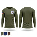 Norristown Eagle Battalion 73080434 Long Sleeve Performance Shirt - 1