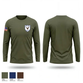 Long Sleeve Performance Shirt, Norristown Eagle Battalion, Army, Teamtime, Team time, sublimation, custom sports apparel, team uniforms, spirit wear, spiritwear, sports uniforms, custom shirts, team store, custom team store, fundraiser sports, apparel fundraiser