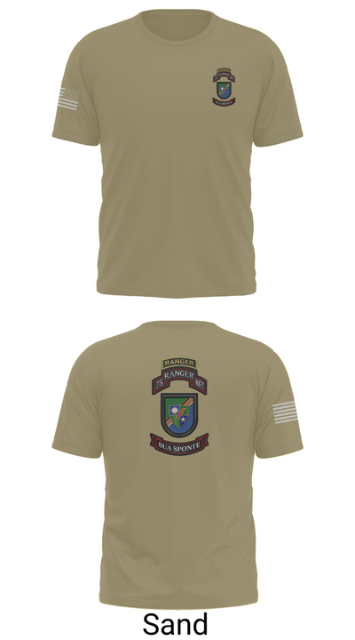 3rd/75th Ranger Regiment 63467571 Old School Cotton Feel Shirt - 90