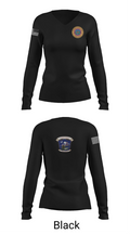 4th Medical Logistics 59116448 Women's Long Sleeve V-neck Shirt - 37