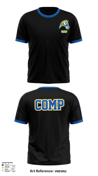 Chicopee Comp Colts Short Sleeve Performance Shirt - 3