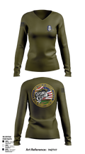 176 SFS Women's Long Sleeve V-neck Shirt - 10