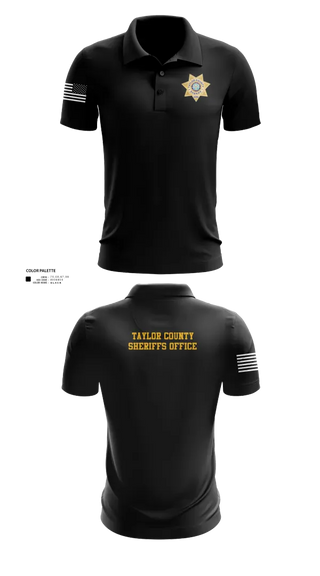 Short Sleeve Performance Polo, Taylor County Sheriffs Office, Police, Teamtime, Team time, sublimation, custom sports apparel, team uniforms, spirit wear, spiritwear, sports uniforms, custom shirts, team store, custom team store, fundraiser sports, apparel fundraiser