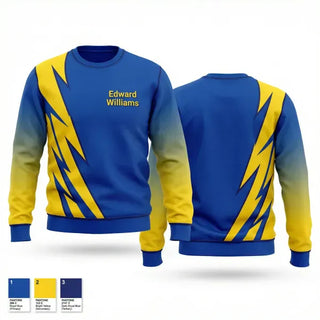 Crew Neck Sweatshirt, Edward Williams, Spirit Store, Teamtime, Team time, sublimation, custom sports apparel, team uniforms, spirit wear, spiritwear, sports uniforms, custom shirts, team store, custom team store, fundraiser sports, apparel fundraiser