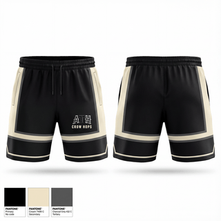 Athletic Shorts With Pockets, ATH (Around the Horn) Crow Hops, Baseball, Teamtime, Team time, sublimation, custom sports apparel, team uniforms, spirit wear, spiritwear, sports uniforms, custom shirts, team store, custom team store, fundraiser sports, apparel fundraiser