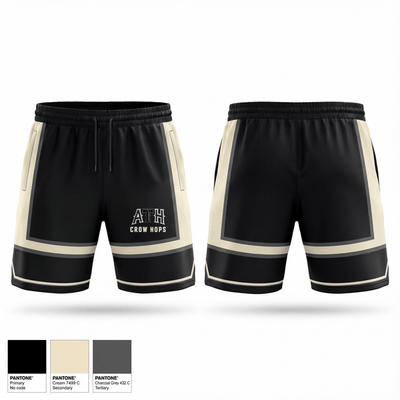 ATH (Around the Horn) Crow Hops 46348085 Athletic Shorts With Pockets - 3