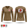 919TH CEC 20052884 Women's Long Sleeve V-neck Shirt - 1