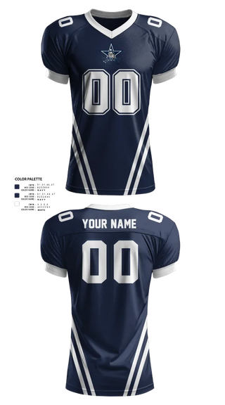 Football Jersey, Westside Cowboys Football and Cheer, , Teamtime, Team time, sublimation, custom sports apparel, team uniforms, spirit wear, spiritwear, sports uniforms, custom shirts, team store, custom team store, fundraiser sports, apparel fundraiser