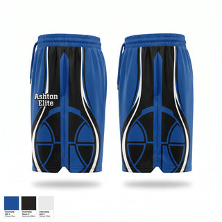Athletic Shorts With Pockets, Ashton Elite, Men's Basketball, Teamtime, Team time, sublimation, custom sports apparel, team uniforms, spirit wear, spiritwear, sports uniforms, custom shirts, team store, custom team store, fundraiser sports, apparel fundraiser
