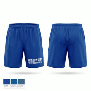 Athletic Shorts With Pockets, Rainbow City Police Department, Police, Teamtime, Team time, sublimation, custom sports apparel, team uniforms, spirit wear, spiritwear, sports uniforms, custom shirts, team store, custom team store, fundraiser sports, apparel fundraiser