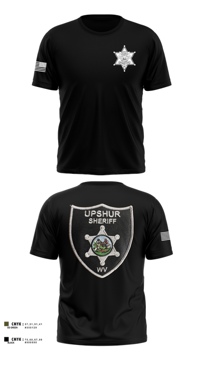 Upshur County Sheriff’s Office 76177638 Short Sleeve Performance Shirt - 1