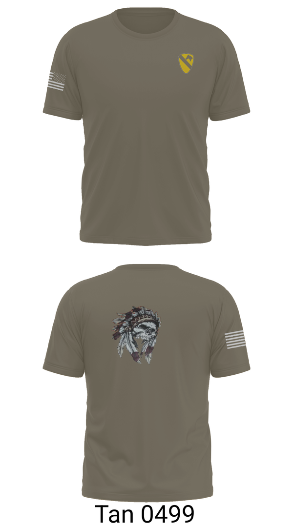 Old School Cotton Feel Shirt, 6-9 Cavalry Regiment, , Teamtime, Team time, sublimation, custom sports apparel, team uniforms, spirit wear, spiritwear, sports uniforms, custom shirts, team store, custom team store, fundraiser sports, apparel fundraiser