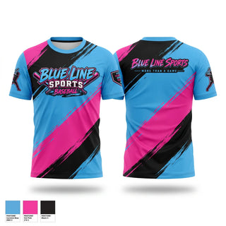 Short Sleeve Performance Shirt, BLUE LINE SPORTS, Baseball, Teamtime, Team time, sublimation, custom sports apparel, team uniforms, spirit wear, spiritwear, sports uniforms, custom shirts, team store, custom team store, fundraiser sports, apparel fundraiser