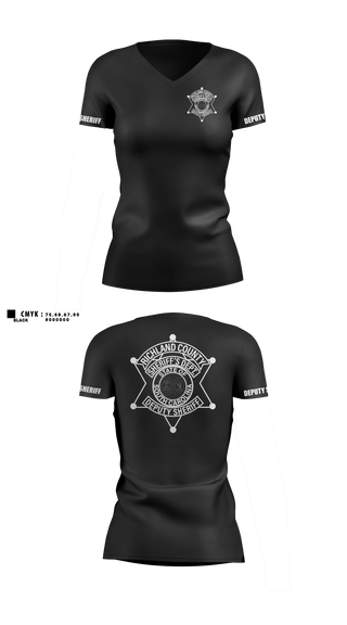 Womens Short Sleeve Vneck Shirt, Incident Management Team, Police, Teamtime, Team time, sublimation, custom sports apparel, team uniforms, spirit wear, spiritwear, sports uniforms, custom shirts, team store, custom team store, fundraiser sports, apparel fundraiser