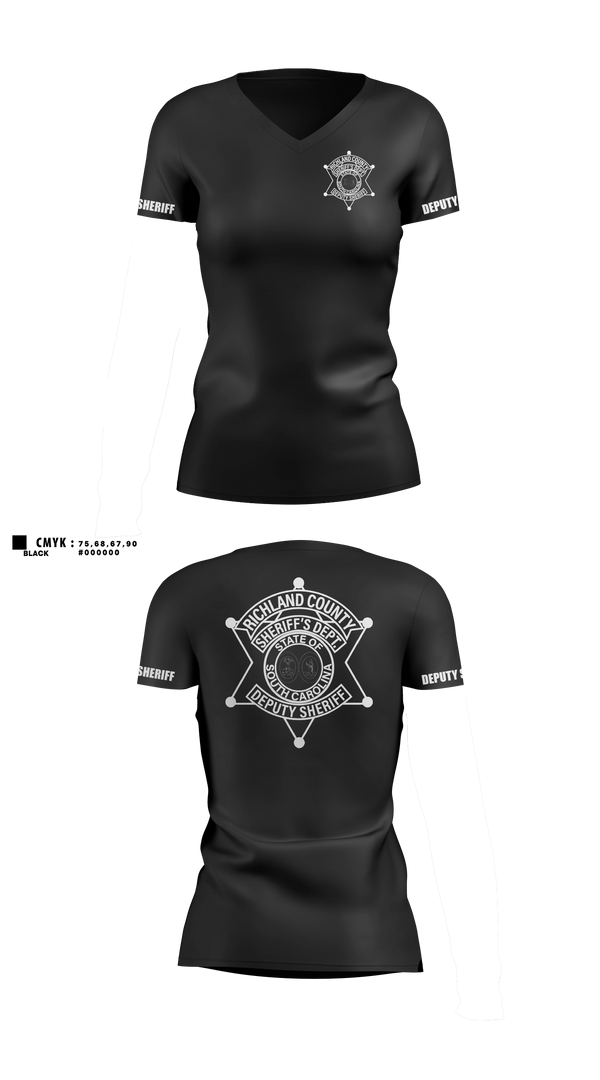 Womens Short Sleeve Vneck Shirt, Incident Management Team, Police, Teamtime, Team time, sublimation, custom sports apparel, team uniforms, spirit wear, spiritwear, sports uniforms, custom shirts, team store, custom team store, fundraiser sports, apparel fundraiser