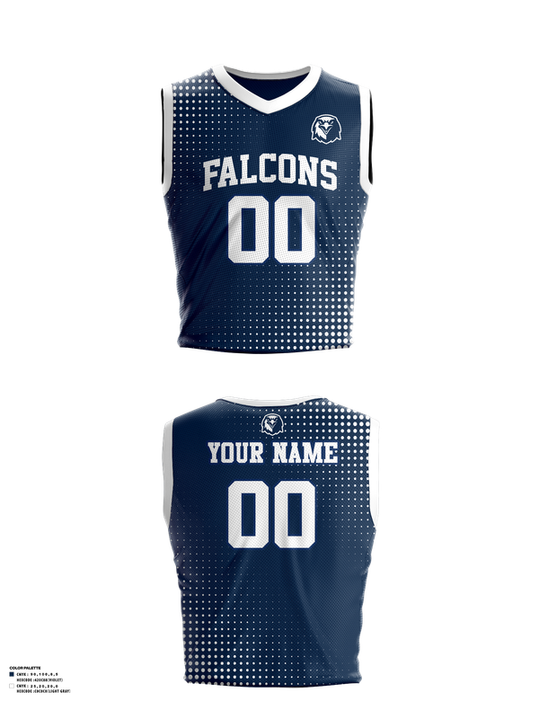 Womens Basketball Jersey, Frontier School of Excellence Basketball, Men's Basketball, Teamtime, Team time, sublimation, custom sports apparel, team uniforms, spirit wear, spiritwear, sports uniforms, custom shirts, team store, custom team store, fundraiser sports, apparel fundraiser