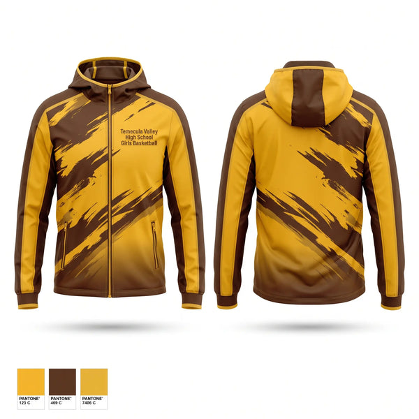 Windbreaker, Temecula Valley High School Girls Basketball, Women's Basketball, Teamtime, Team time, sublimation, custom sports apparel, team uniforms, spirit wear, spiritwear, sports uniforms, custom shirts, team store, custom team store, fundraiser sports, apparel fundraiser