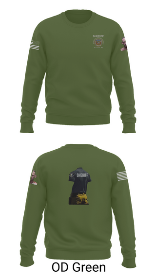 Crew Neck Sweatshirt, Sheriff Transportation, , Teamtime, Team time, sublimation, custom sports apparel, team uniforms, spirit wear, spiritwear, sports uniforms, custom shirts, team store, custom team store, fundraiser sports, apparel fundraiser