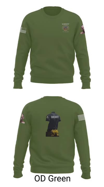 Sheriff Transportation 46102117 Crew Neck Sweatshirt - 43