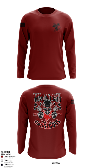 Long Sleeve Performance Shirt, Vaq-141, , Teamtime, Team time, sublimation, custom sports apparel, team uniforms, spirit wear, spiritwear, sports uniforms, custom shirts, team store, custom team store, fundraiser sports, apparel fundraiser