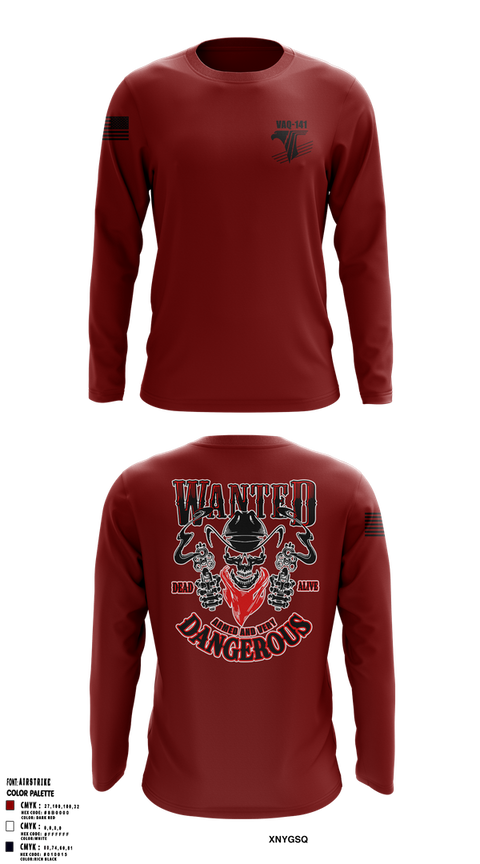 Long Sleeve Performance Shirt, Vaq-141, , Teamtime, Team time, sublimation, custom sports apparel, team uniforms, spirit wear, spiritwear, sports uniforms, custom shirts, team store, custom team store, fundraiser sports, apparel fundraiser
