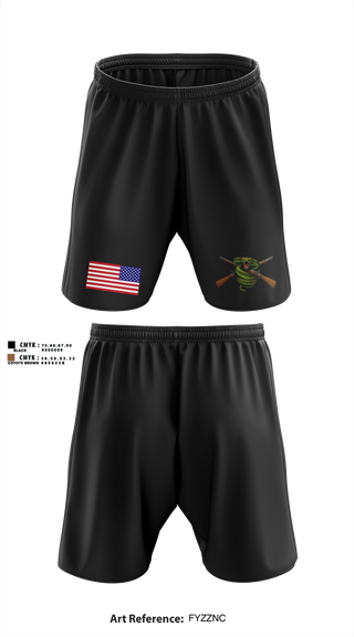 Athletic Shorts With Pockets, 3/485th IN BN VIPERS, Army, Teamtime, Team time, sublimation, custom sports apparel, team uniforms, spirit wear, spiritwear, sports uniforms, custom shirts, team store, custom team store, fundraiser sports, apparel fundraiser