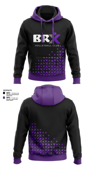 Hoodie, BRX, Women's Volleyball, Teamtime, Team time, sublimation, custom sports apparel, team uniforms, spirit wear, spiritwear, sports uniforms, custom shirts, team store, custom team store, fundraiser sports, apparel fundraiser
