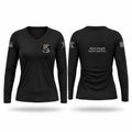 Troy Police Special Operations Women's Long Sleeve V-neck Shirt - 1