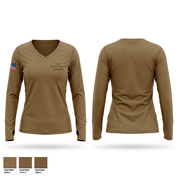 Old School Cotton Feel Shirt, 123rd Security Forces Squadron, Air Force, Teamtime, Team time, sublimation, custom sports apparel, team uniforms, spirit wear, spiritwear, sports uniforms, custom shirts, team store, custom team store, fundraiser sports, apparel fundraiser