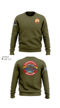 Headquarters And Service Battalion Henderson Hall 22303436 Crew Neck Sweatshirt - 21