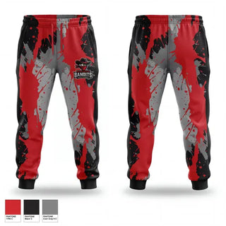 Sweatpants, Mississippi Bandits Youth Football and Cheer Team, , Teamtime, Team time, sublimation, custom sports apparel, team uniforms, spirit wear, spiritwear, sports uniforms, custom shirts, team store, custom team store, fundraiser sports, apparel fundraiser