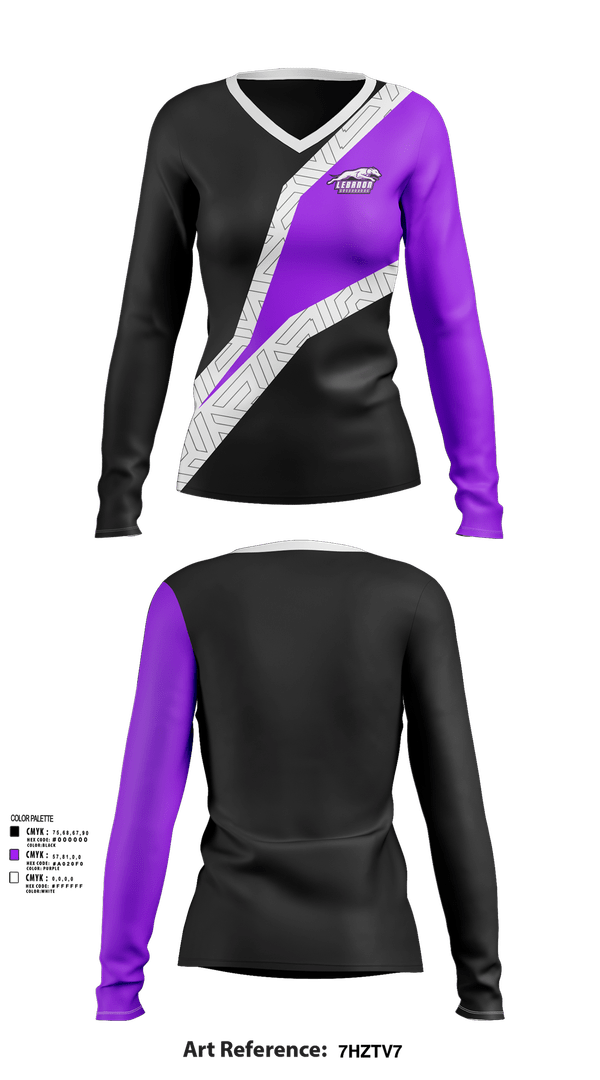 Womens Long Sleeve Vneck Shirt, Lebanon Greyhounds, Spirit Store, Teamtime, Team time, sublimation, custom sports apparel, team uniforms, spirit wear, spiritwear, sports uniforms, custom shirts, team store, custom team store, fundraiser sports, apparel fundraiser