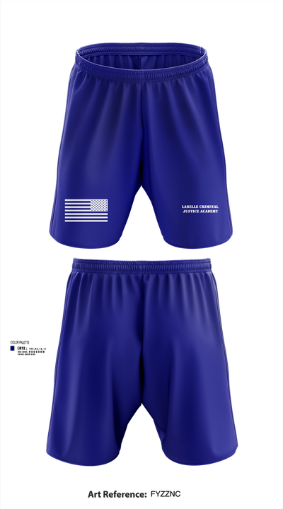 LaBelle Criminal Justice Academy 31997557 Athletic Shorts With Pockets - 102