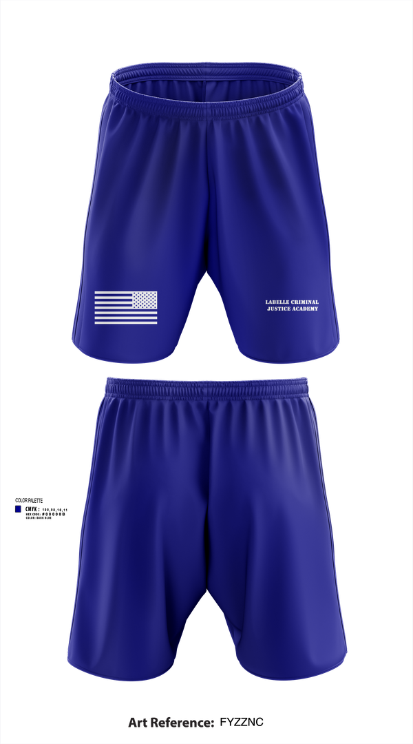 Athletic Shorts With Pockets, LaBelle Criminal Justice Academy, Police, Teamtime, Team time, sublimation, custom sports apparel, team uniforms, spirit wear, spiritwear, sports uniforms, custom shirts, team store, custom team store, fundraiser sports, apparel fundraiser