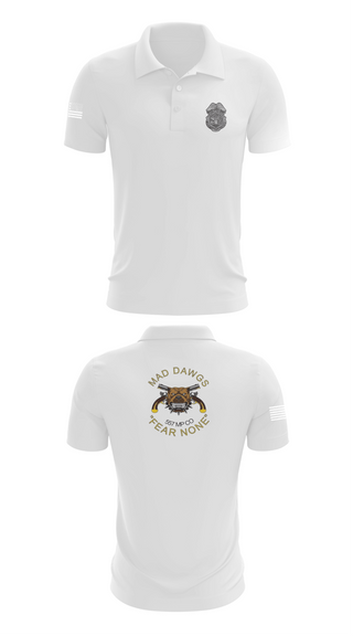 Short Sleeve Performance Polo, MADDAWGS 557 MP CO, Army, Teamtime, Team time, sublimation, custom sports apparel, team uniforms, spirit wear, spiritwear, sports uniforms, custom shirts, team store, custom team store, fundraiser sports, apparel fundraiser