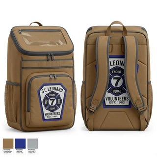 Gear Bag, St. Leonard Volunteer Fire & Rescue Co. 7, Fire Department, Teamtime, Team time, sublimation, custom sports apparel, team uniforms, spirit wear, spiritwear, sports uniforms, custom shirts, team store, custom team store, fundraiser sports, apparel fundraiser