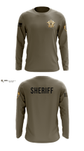 Pecos County Sheriff’s Office 17805980 Long Sleeve Performance Shirt - 1
