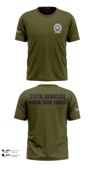 Short Sleeve Performance Shirt, 25th Judicial Drug Task Force, Police, Teamtime, Team time, sublimation, custom sports apparel, team uniforms, spirit wear, spiritwear, sports uniforms, custom shirts, team store, custom team store, fundraiser sports, apparel fundraiser